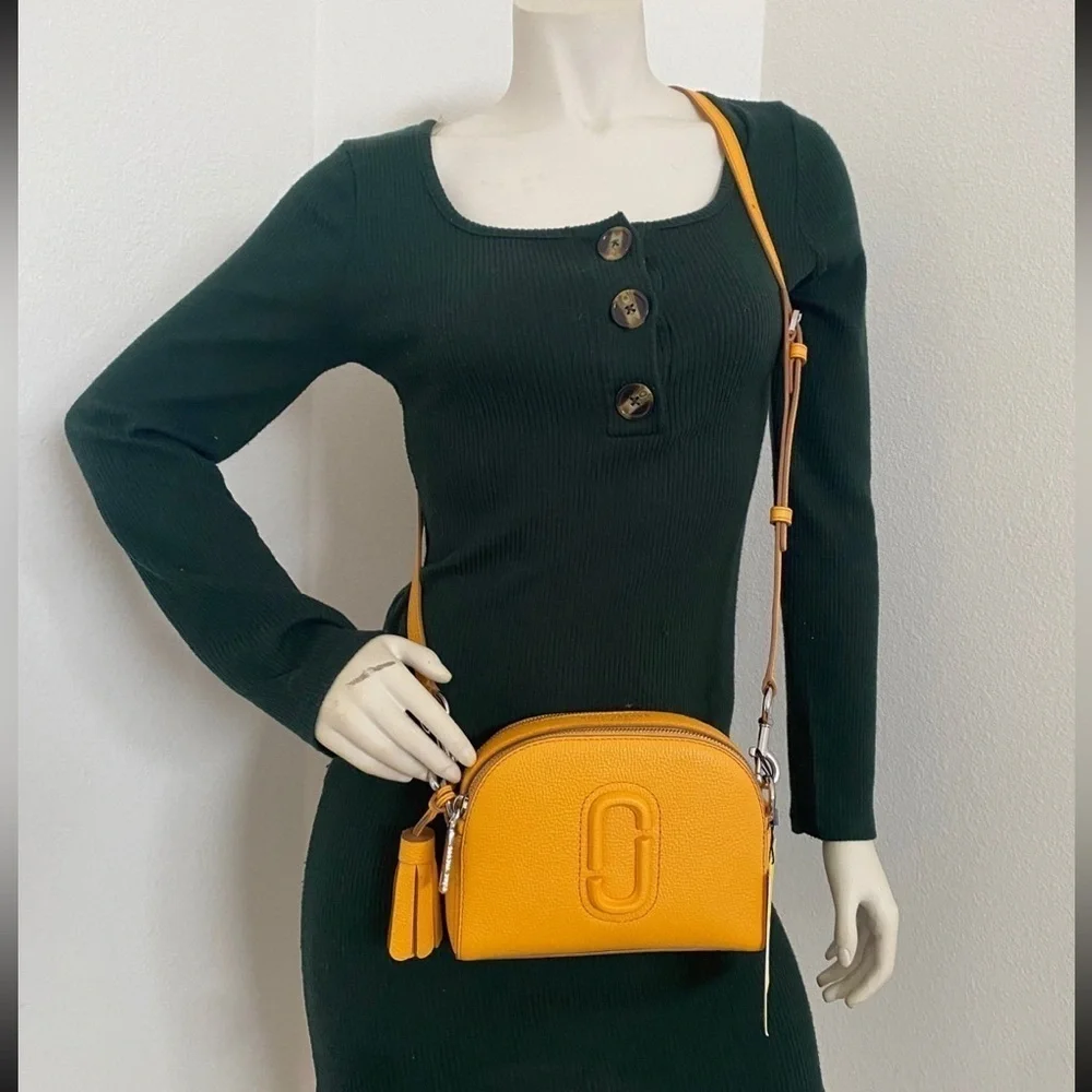 New Marc jacobs shutter leather crossbody bag